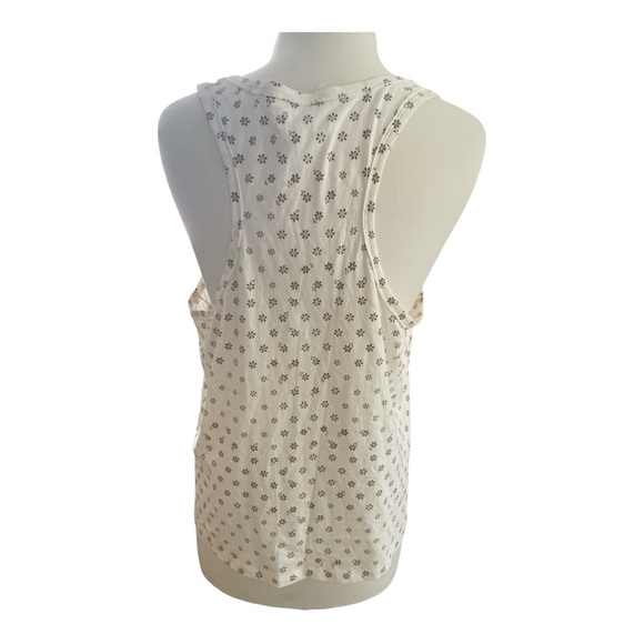 NWT Madewell Cream Sleeveless Relaxed Tank Top - Picture 2 of 4